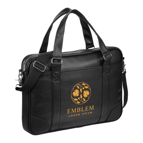Oxford 15.6&quot; slim laptop briefcase Standard | Solid black | No Branding | not available | not available | not available