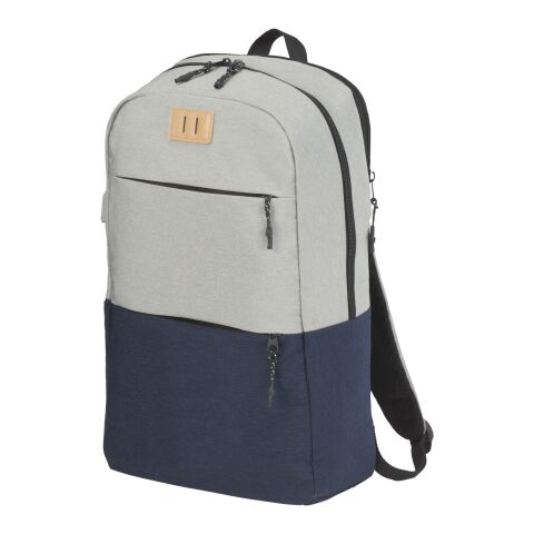 Cason 15&quot; laptop backpack Standard | Navy-Light grey | No Branding | not available | not available