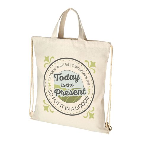Pheebs 210 g/m² recycled drawstring backpack Standard | Natural | No Branding | not available | not available | not available