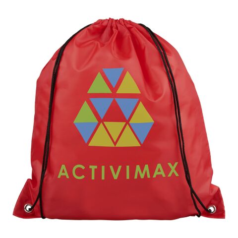 Oriole RPET drawstring backpack Standard | Red | No Branding | not available | not available | not available