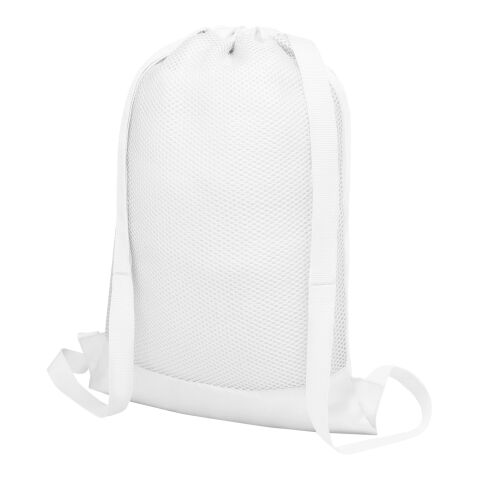 Nadi mesh drawstring backpack Standard | White | No Branding | not available | not available