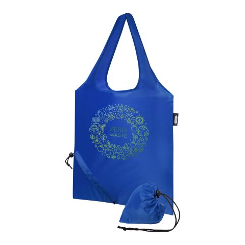 Sabia RPET foldable tote bag Standard | Royal blue | No Branding | not available | not available | not available