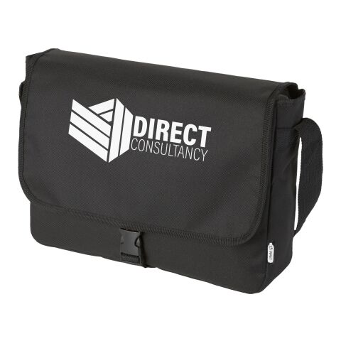 Omaha RPET shoulder bag Standard | Solid black | not available | No Branding | not available | not available