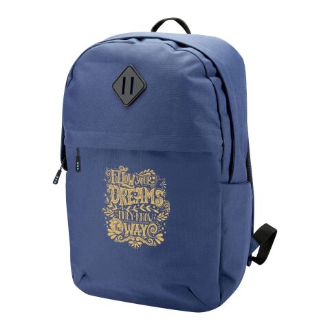 Repreve® Ocean Commuter 15&quot; GRS RPET laptop backpack 16L Standard | Navy | No Branding | not available | not available | not available