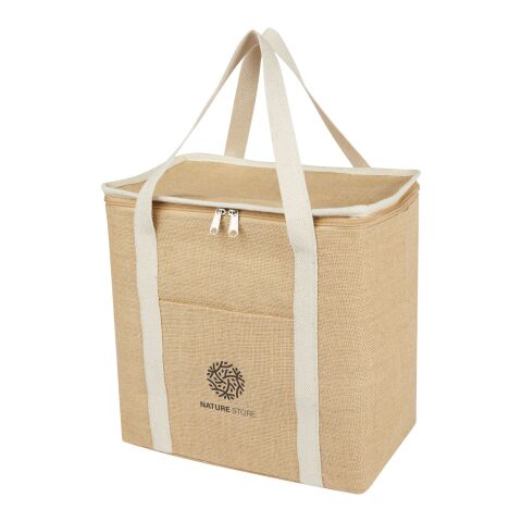 Juta 300 g/m² jute cooler bag 19L Standard | Natural-White | No Branding | not available | not available