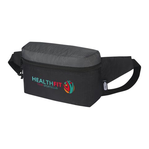 Trailhead recycled lightweight fanny pack 2.5L Solid black-Grey | No Branding | not available | not available