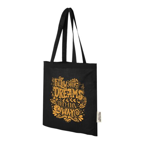 Madras recycled cotton tote bag 140 g/m²