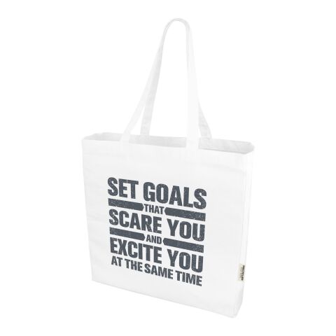 Odessa 220 g/m² recycled tote bag Standard | White | No Branding | not available | not available | not available
