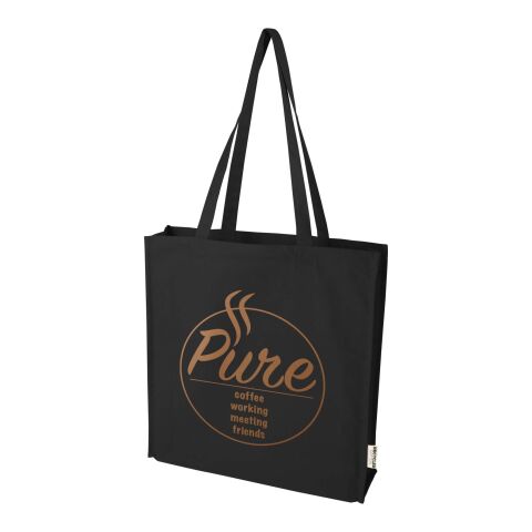 Florida 270 g/m² GRS recycled gusset tote bag 14L