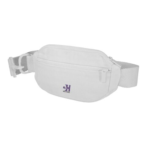 Crescent 500 g/m² Aware™ recycled crossbody bag White | No Branding