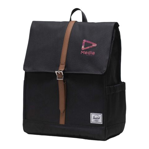 Herschel City recycled backpack 16L Standard | Solid black | No Branding | not available | not available | not available