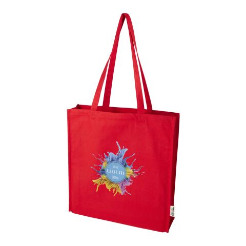 Odisha 180 g/m² OCS organic full gusset tote bag 14L 
