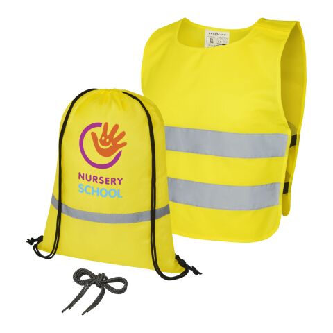 Ingeborg safety and visibility set for children 7-12 years Standard | Neon yellow | No Branding | not available | not available