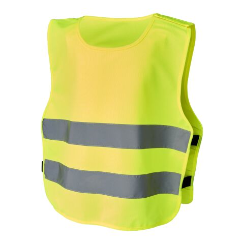 Odile XXS safety vest with hook&amp;loop for kids age 3-6 Standard | Neon yellow | No Branding | not available | not available