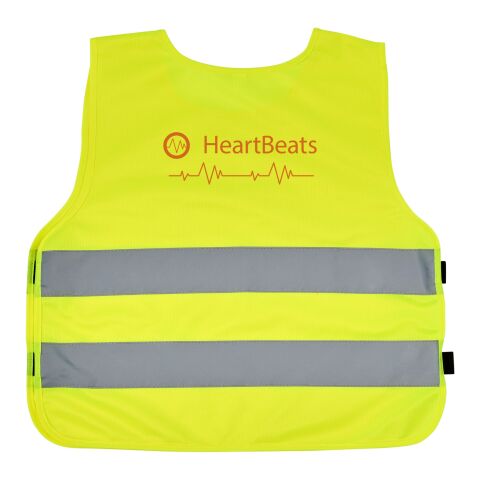 Odile XXS safety vest with hook&amp;loop for kids age 3-6 Standard | Neon yellow | No Branding | not available | not available