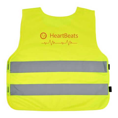 Odile XXS safety vest with hook&amp;loop for kids age 3-6 Standard | Neon yellow | No Branding | not available | not available | not available