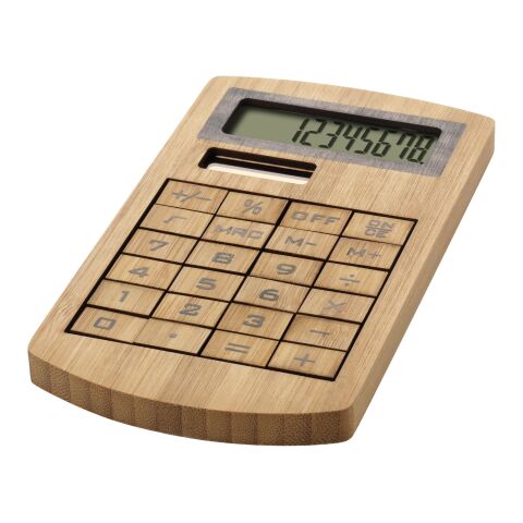 Eugene calculator made of bamboo Standard | Natural | No Branding | not available | not available | not available