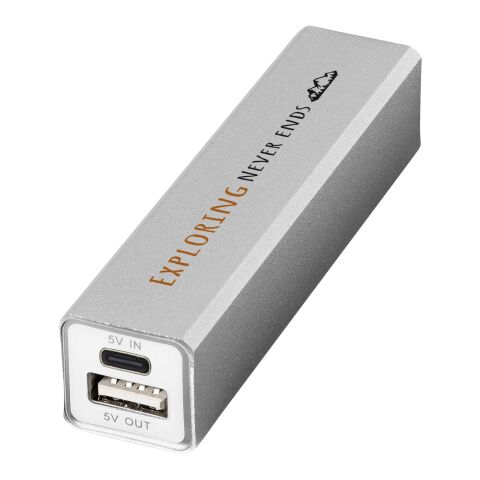 Volt 2200 mAh power bank Silver | Without Branding | not available | not available