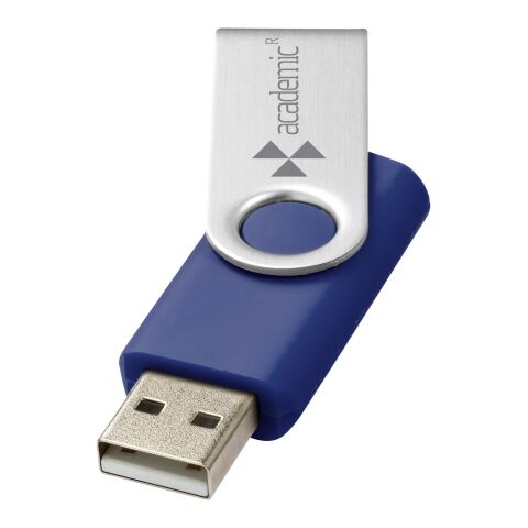 Rotate Basic 8 GB USB Flash Drive Standard | Blue-Silver | No Branding | not available | not available | not available | not available | 2 GB