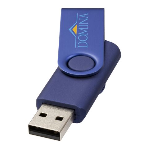 Rotate-metallic 4GB USB flash drive Standard | Navy | not available | not available | not available | not available | 4 GB