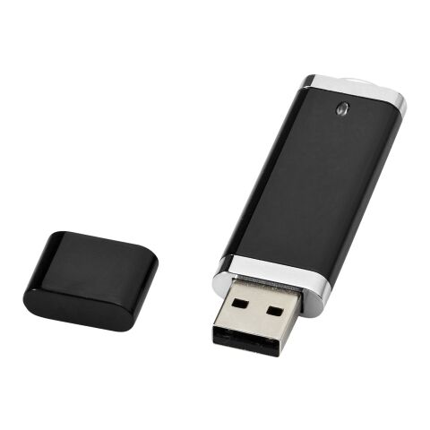 Flat 4GB USB flash drive Standard | Solid black | No Branding | not available | not available | not available | not available | 4 GB