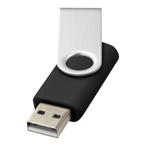Rotate-basic 32GB USB flash drive Standard | Solid black | No Branding | not available | not available | not available