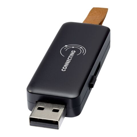 Gleam 16GB light-up USB flash drive Standard | Black | No Branding | not available | not available