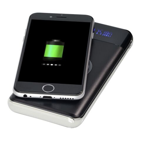 Constant 10.000 mAh wireless power bank with LED Standard | Black | No Branding | not available | not available