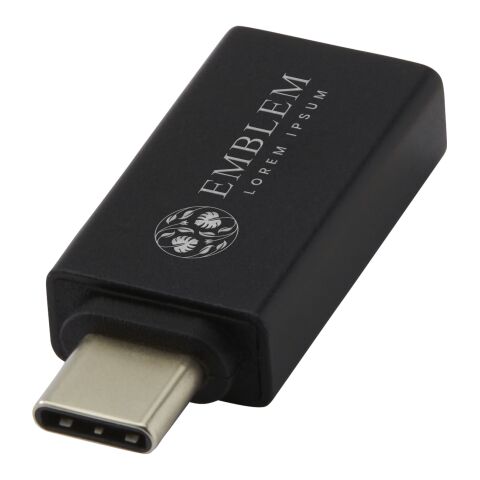ADAPT aluminum USB-C to USB-A 3.0 adapter Standard | Black | No Branding | not available | not available