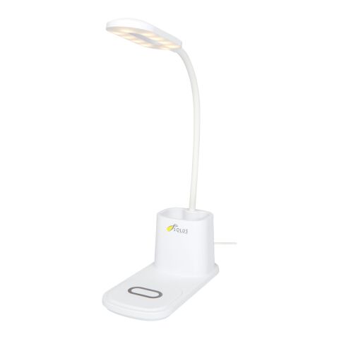 Bright desk lamp and organizer with wireless charger Standard | White | No Branding | not available | not available