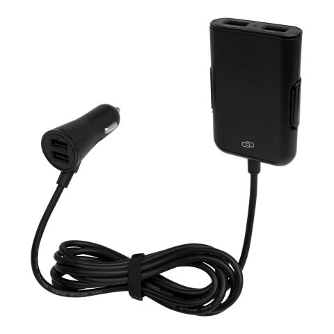 Pilot dual car charger with QC 3.0 dual back seat extended charger 