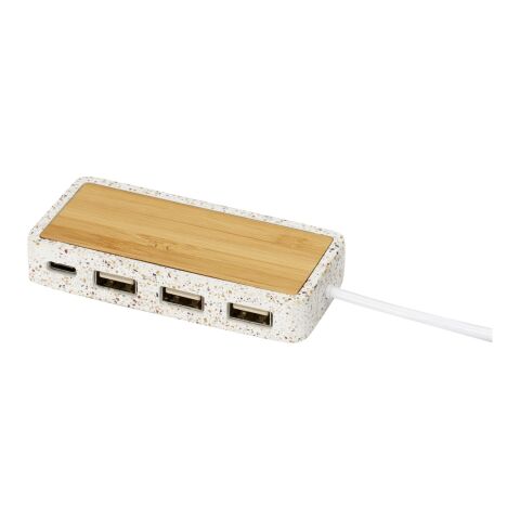 Terrazzo USB 2.0 hub Standard | Natural | No Branding | not available | not available