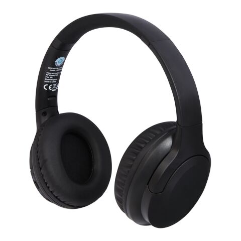 Loop recycled plastic Bluetooth® headphones Standard | Black | No Branding | not available | not available