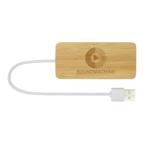 Tapas bamboo USB hub Standard | Natural | No Branding | not available | not available