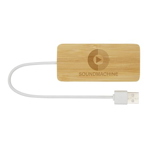 Tapas bamboo USB hub 