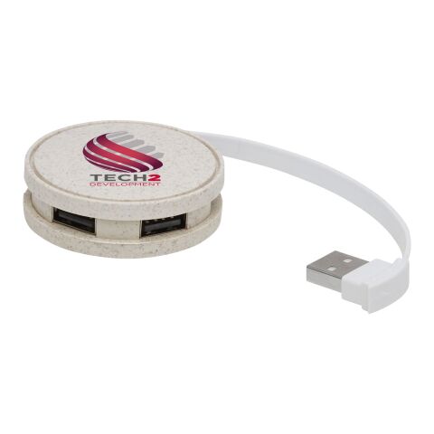 Kenzu wheat straw USB hub