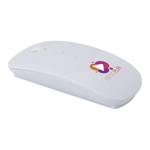 Menlo RCS recycled plastic wireless mouse Standard | white | No Branding | not available | not available