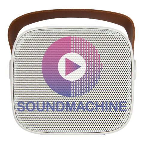 Diya 3W wireless recycled plastic speaker Standard | White | No Branding | not available | not available