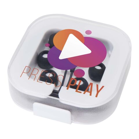 Dofida wired Type-C earbuds with recycled plastic storage box Standard | Solid black | No Branding | not available | not available