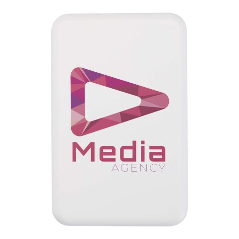 Acrab 10.000 mAh 15W magnetic wireless power bank with 20W PD - made from recycled plastic Standard | White | No Branding | not available | not available