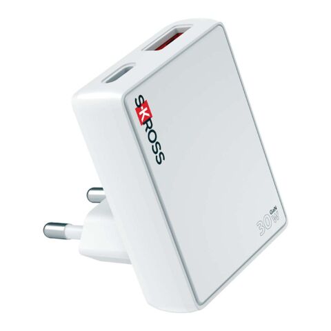 SKROSS® Slim 30W Europe wall charger White