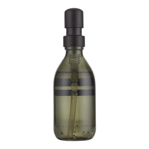 Wellmark Discovery 200 ml hand soap dispenser and 150 g scented candle set - dark amber fragrance Standard | Forest green | No Branding | not available | not available