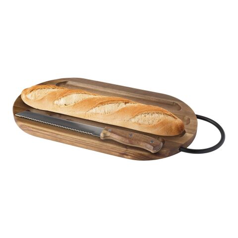 Prestige acacia wood chopping board with bread knife Standard | Wood | No Branding | not available | not available