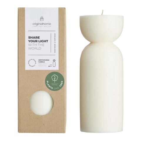 Originalhome organic candle - medium Off white | No Branding