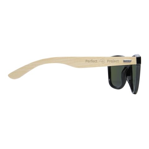 Taiyō rPET/bamboo mirrored polarized sunglasses in gift box Standard | Wood | No Branding | not available | not available