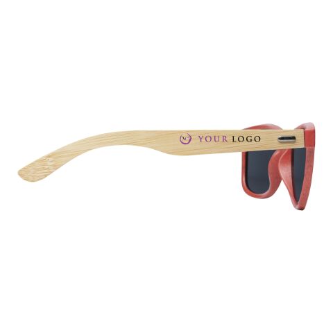 Sun Ray bamboo sunglasses Standard | Red | No Branding | not available | not available