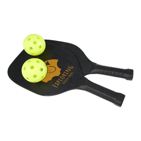 Enrique paddle set in mesh pouch Standard | Solid black | No Branding | not available | not available