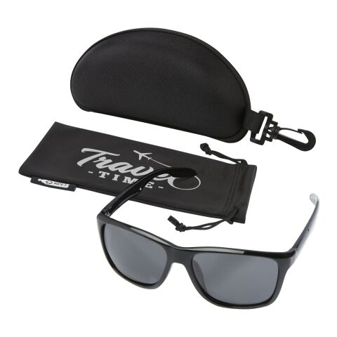 Eiger polarized sport sunglasses in recycled PET casing Standard | Black | No Branding | not available | not available