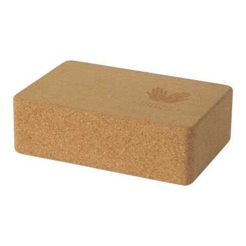 Trikona cork yoga brick Standard | Natural | No Branding | not available | not available