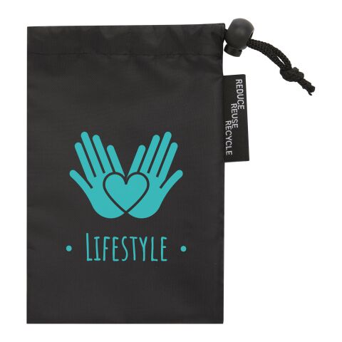 Virabha RPET yoga strap Standard | Solid black | No Branding | not available | not available | not available